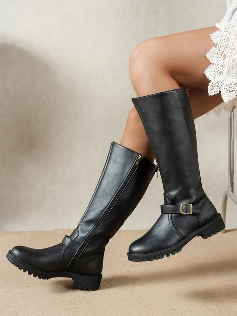 Women's Low-Heel Comfort Ankle Boots | Casual Everyday Wear