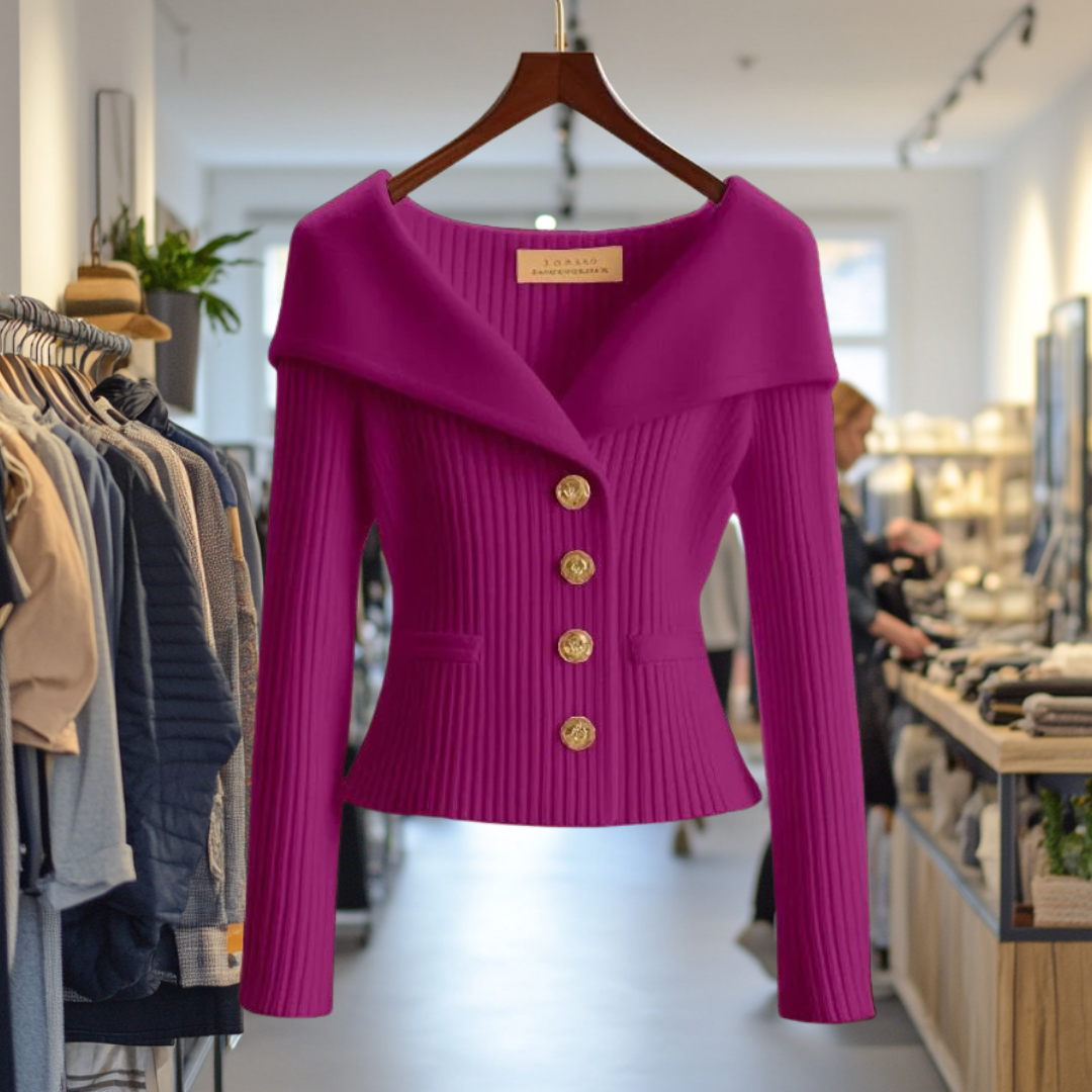 Allison | Luxurious Draped Cardigan