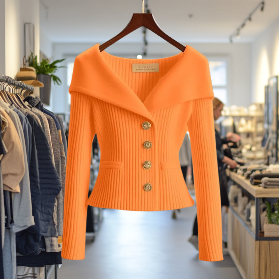 Allison | Luxurious Draped Cardigan