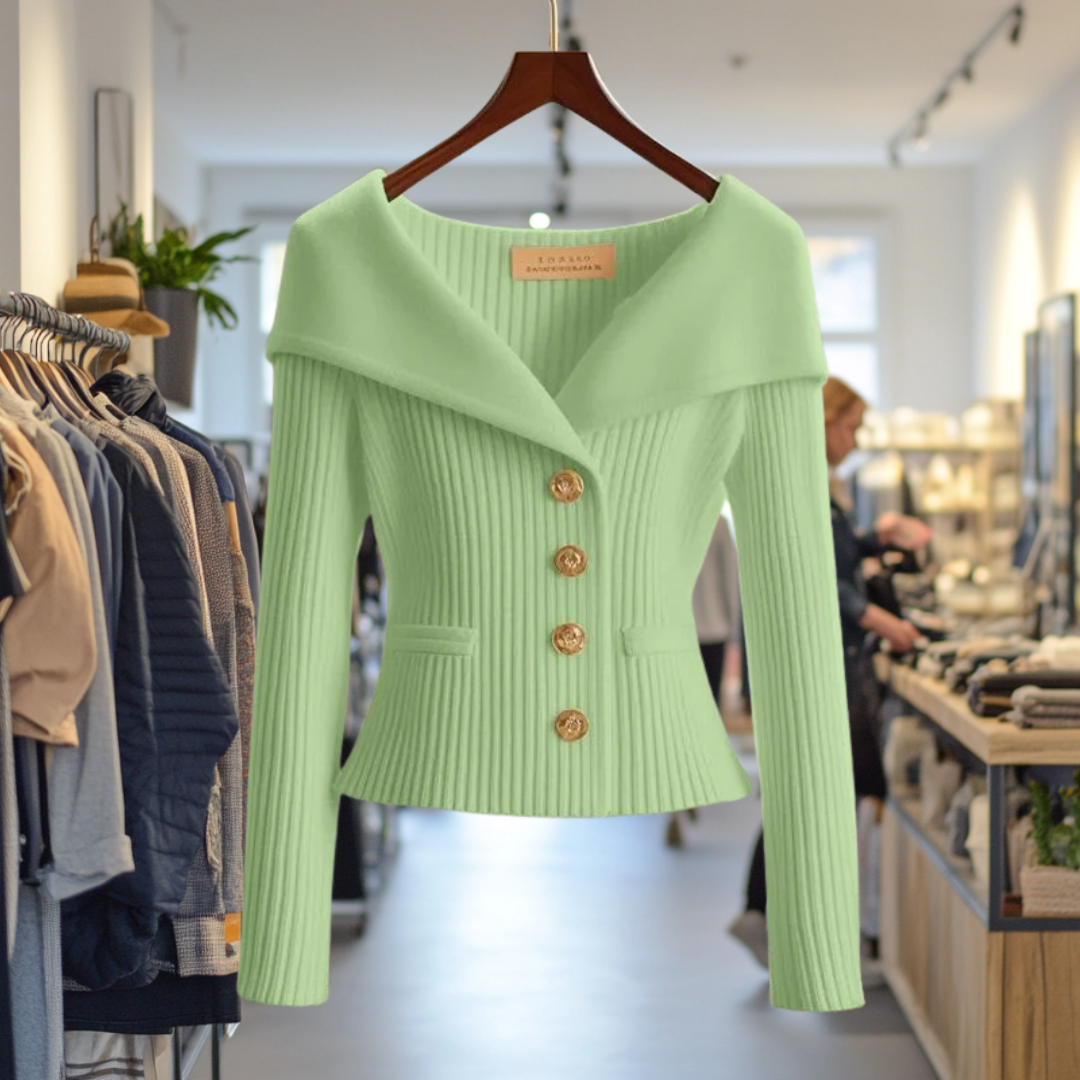 Allison | Luxurious Draped Cardigan