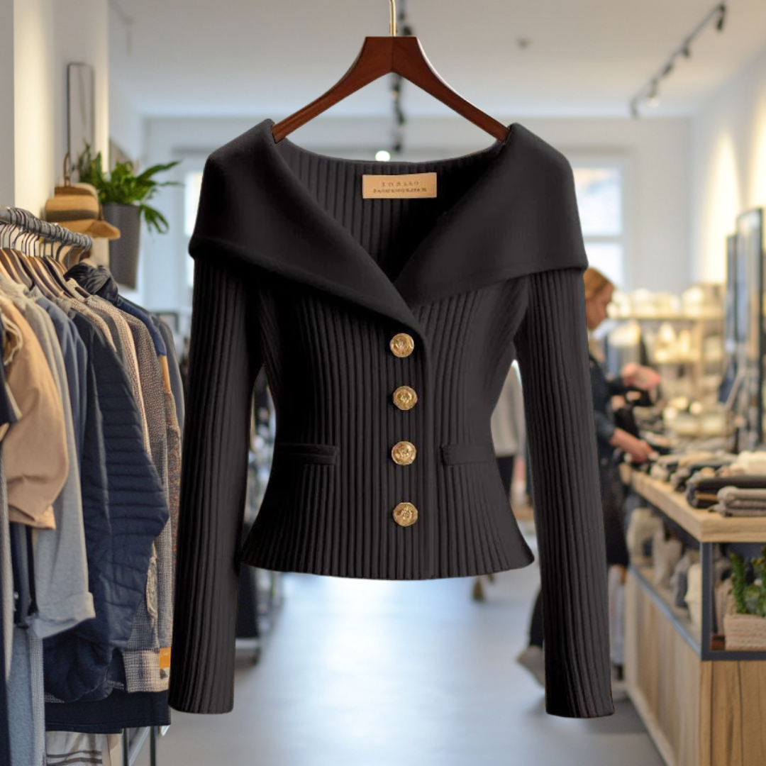Allison | Luxurious Draped Cardigan
