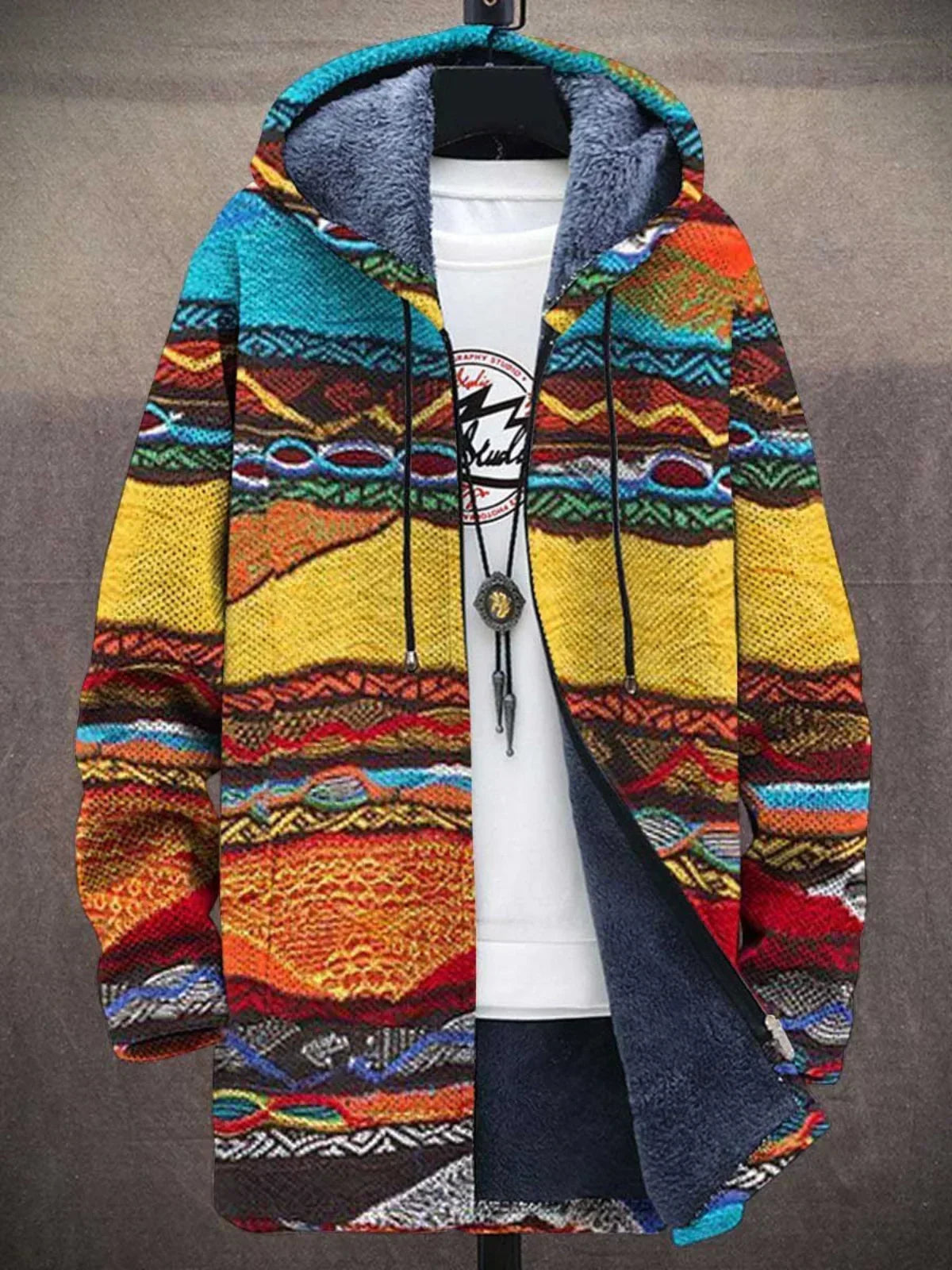 Delilah | Artistic Print Cardigan