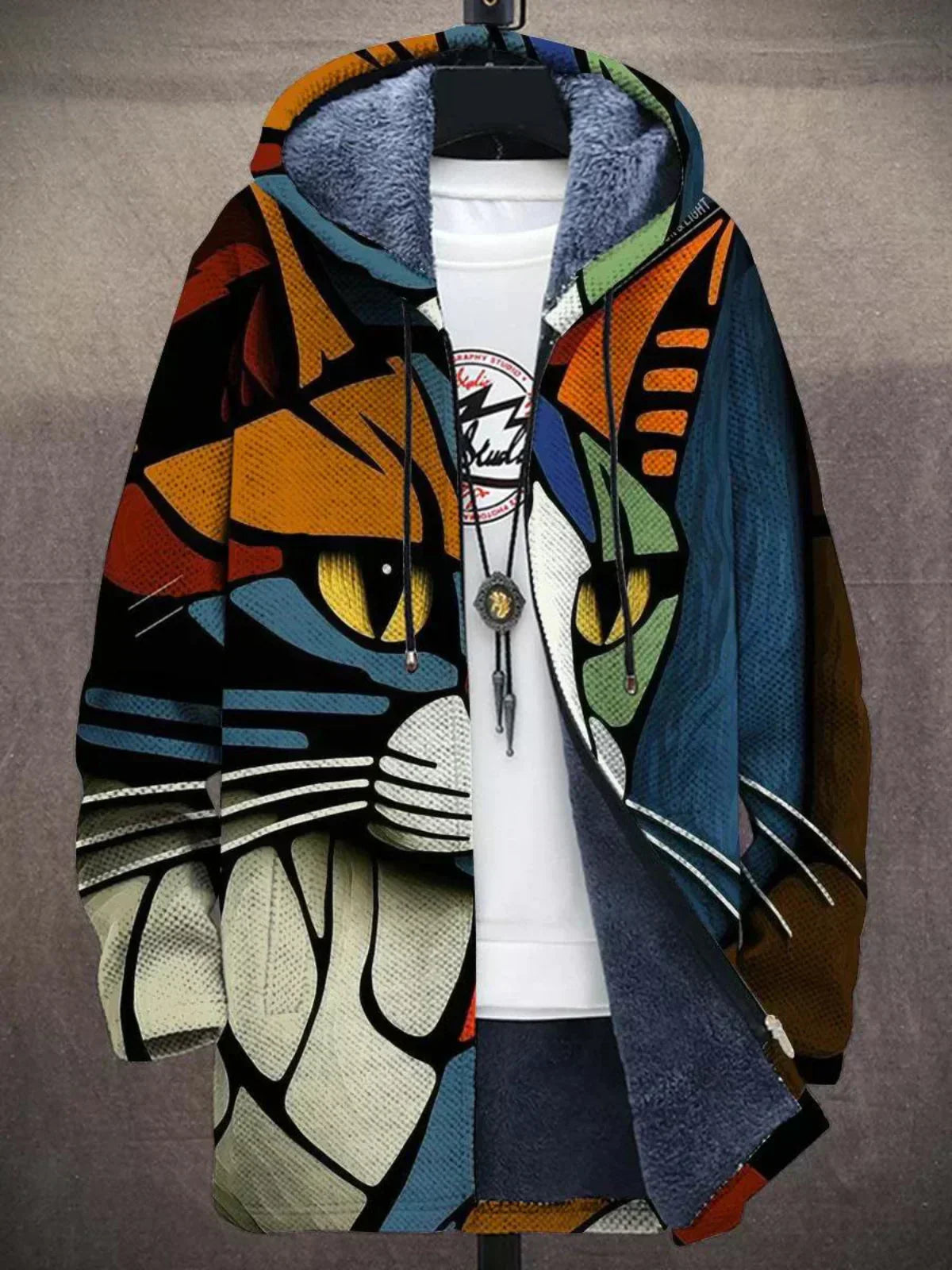 Delilah | Artistic Print Cardigan