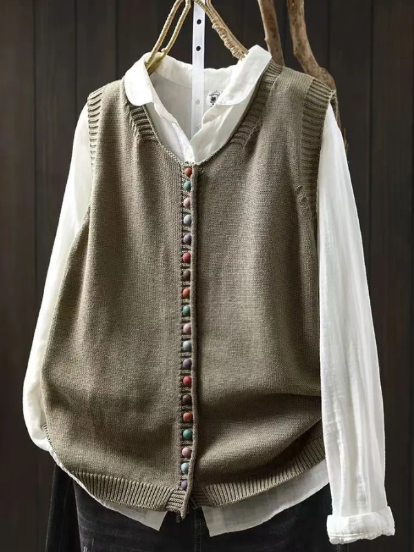 The Rosalie | Knitted Vest